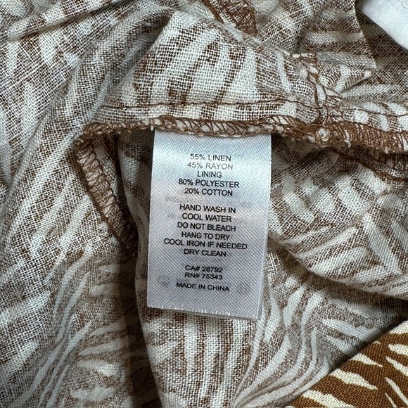 House of Harlow 1960 Brown Animal Print Mini Dress | U.S. Woman’s XSmall - Picture 9 of 9